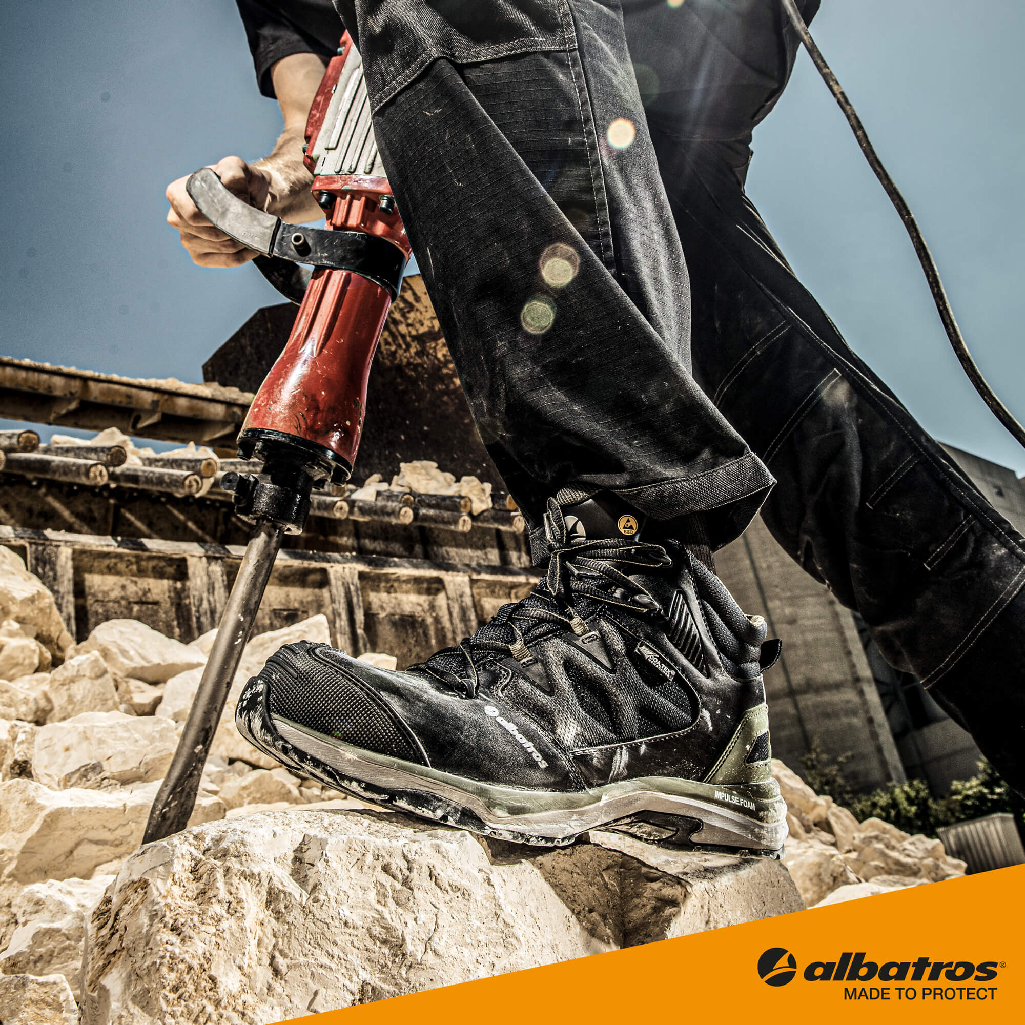 Albatros Ultratrail S3 olive mid
