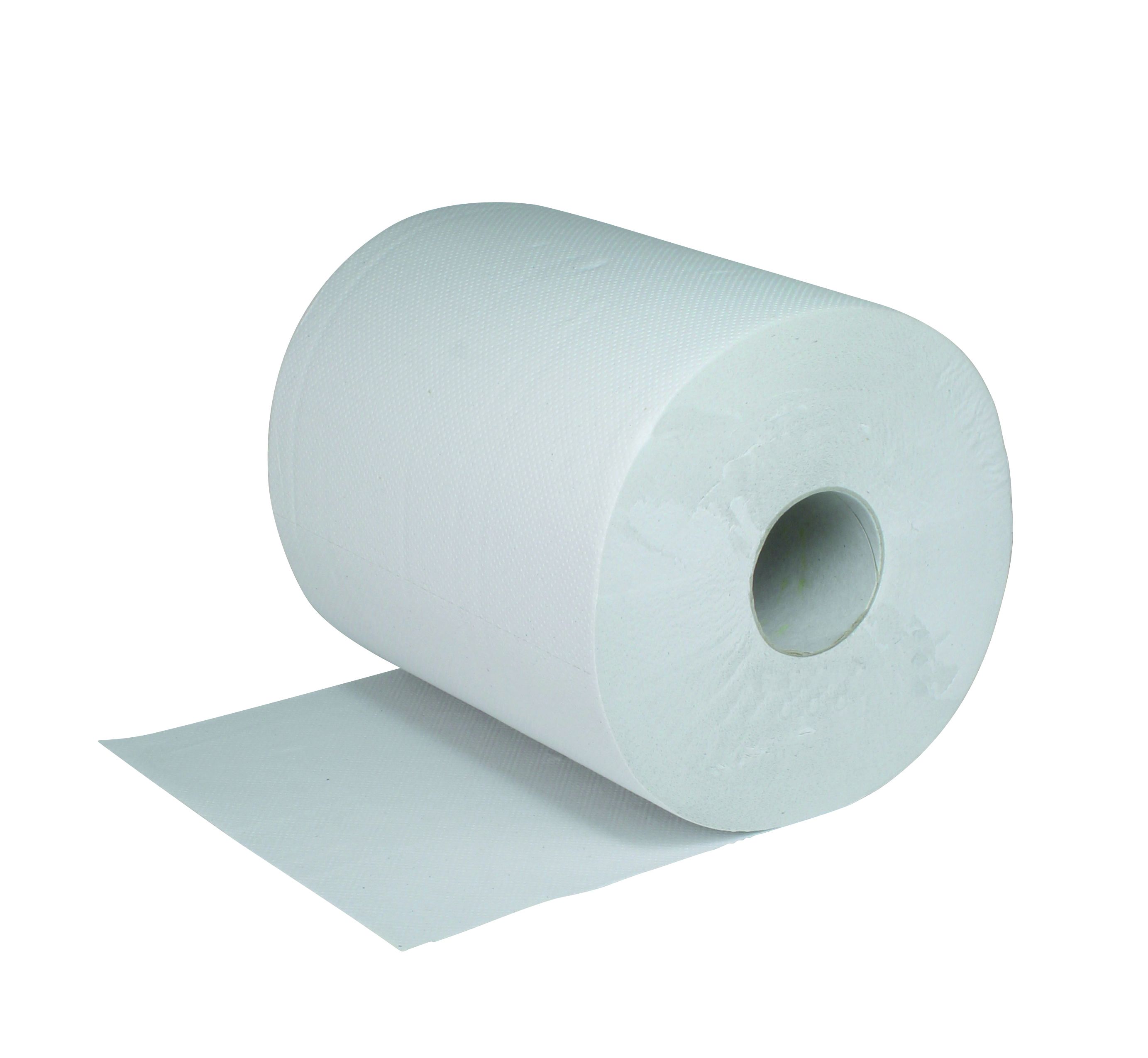 Handtuchpapier Rolle weiß, 2-lagig