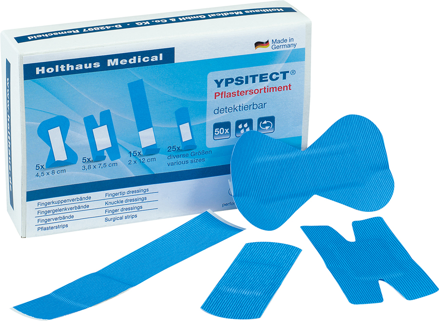 Ypsiplast Pflastersortiment detektierbar 40600