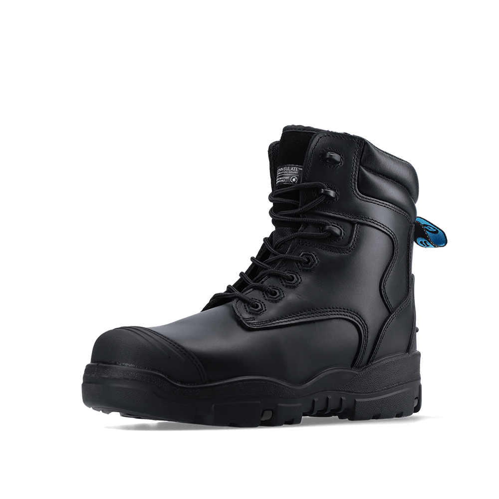 Bata Longreach black zip S3