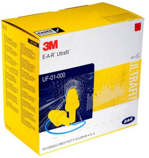 EAR Gehörschutzstöpsel Ultra Fit mit Kordel