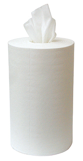 Multisoft® Trikot Putztuchrolle, weiß, 38x40 cm